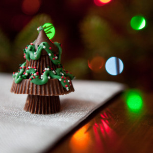 Reese's Peanut Butter Cup Christmas Tree