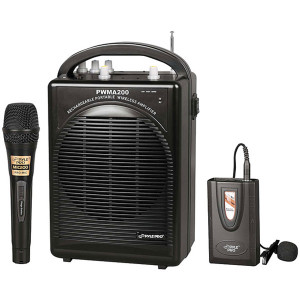 Portable PA Systems with Wireless Microphone