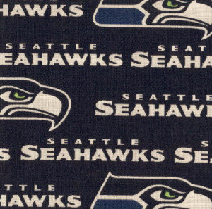 Seattle Seahawks Velcro Dog