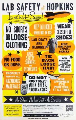 download it s not rocket science lab safety poster pdf