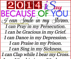 NEW YEAR 2014 | www.TodayIamBlessed.com