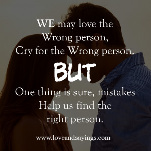 Mistake Help Us Find The Right Person