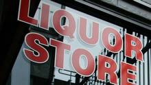 liquor store sign in New Westminster, B.C. (Richard Lam/Canadian ...