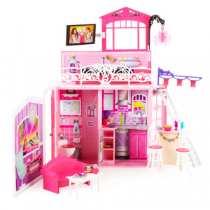 barbie doll houses at walmart