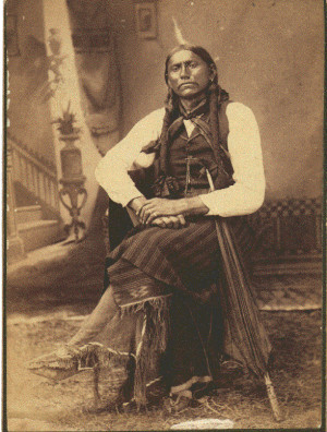 quanah parker 1845 1911 quanah parker a member of the comanche tribe ...