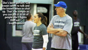 Gregg Popovich on Becky Hammon