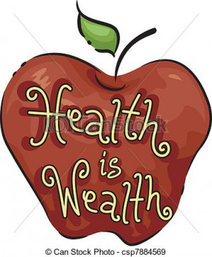 Health Is Wealth Clip Art