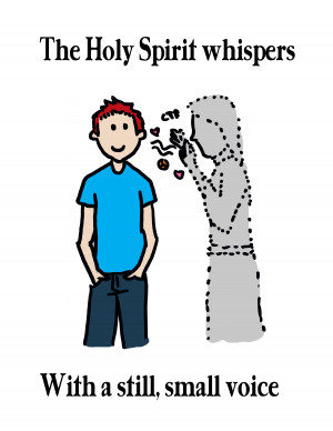 The holy spirit whispers, with a still small voice: download