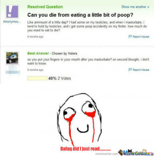 funny pooped yao ming yahoo answer marathon guy pooped pants pictures