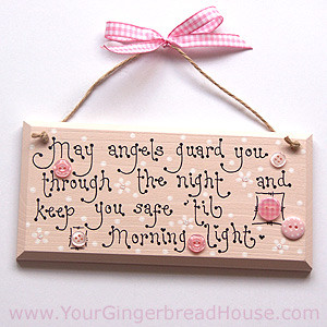 Your Gingerbread House - Sayings - handmade wooden signs and canvases