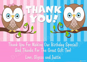 Thank You Quotes For Birthday...