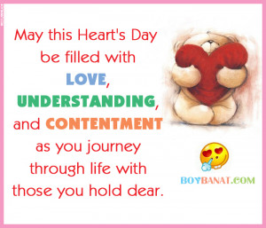 Happy Hearts Day Love Quotes and Sayings