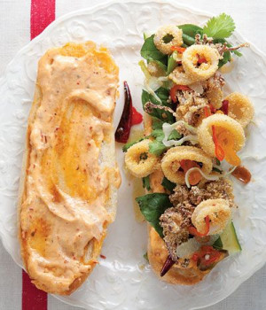 Fried Calamari Sandwich Recipe - Chef Tom Colicchio, who opened the ...