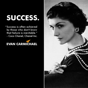 More Coco Chanel at http://www.evancarmichael.com/Famous-Entrepreneurs ...