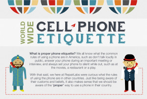Infographic: Cell Phone Etiquette Around The World