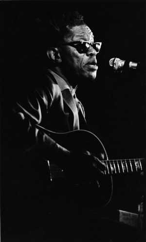 Blues Singer Lightnin Hopkins Sam
