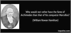 William Rowan Hamilton Quote