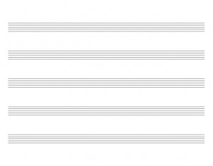 Blank Violin Sheet Music
