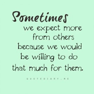... Unfortunately, it usually sets us up for disappointment : Virgo quote
