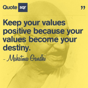 ... your destiny. - Mahatma Gandhi #quotesqr #inspiration #destiny #quotes