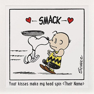 Peanuts Love Is Peanuts love is personalised