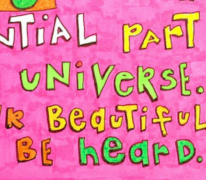 ... beautiful voice be heard.