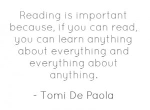 Why is reading so important?