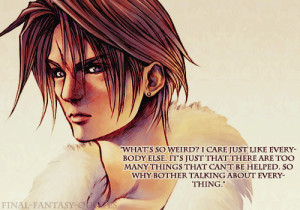 Final Fantasy & Kingdom Hearts Quotes