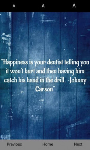 View bigger - Dental Quotes for Android screenshot
