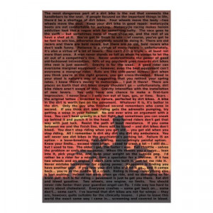 ... 50 Dirt Bike & Motocross Quotes and Sayings On One Poster! by allanGEE