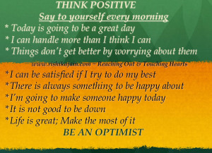 ... Positive Thinking – Inspirational Quotes, Motivational Thoughts and