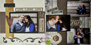 Scrapbooking, Quick Quotes, Teresa Collins, Ink, Bling