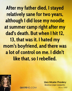 ... death. But when I hit 12, 13, that was it. I hated my mom's boyfriend