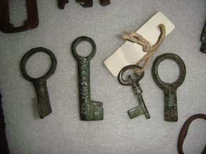 Four Keys from Mary Greg's collection