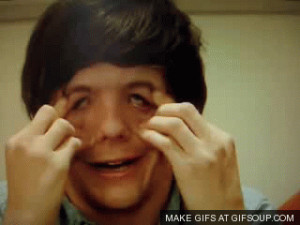 Louis Tomlinson Quote (About face, face expression, funny, gifs, lol ...