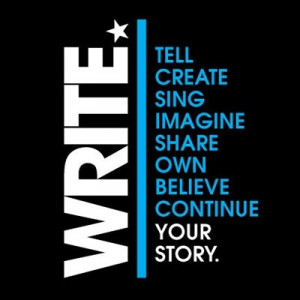 Write love. I support this cause 100%