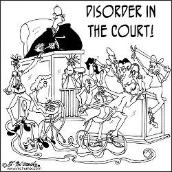 disorder_in_the_court_greeting_card.jpg?height=250&width=250 ...