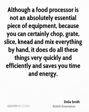 Although a food processor is not an absolutely essential piece of ...