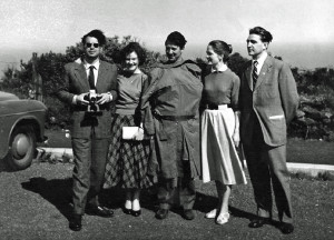 Rest day L R Pal Benko Muriel Murphy Svetozar Gligoric Maureen