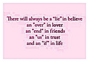 There will always be... ::)