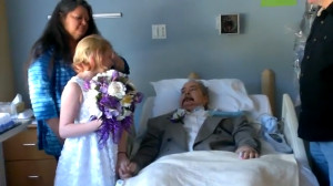 Dying dad attends his 10-year-old daughter’s wedding