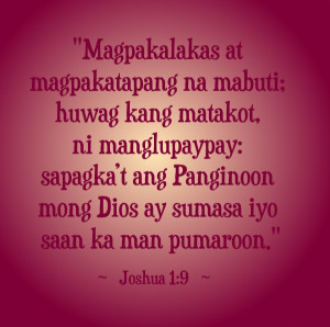 Tagalog Christian Quotes (Inspirational)