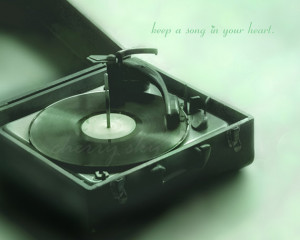 Keep a Song in Your Heart - Mint - Vintage Vinyl Record Player ...