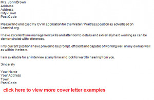The cover letter should contain the following elements. A brief ...