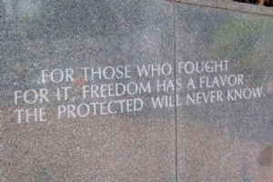 Philadelphia Vietnam Veterans Memorial Freedom Quote Photo, Click for ...