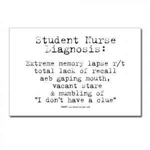Student Nurse Memory Postcards (Package of 8)