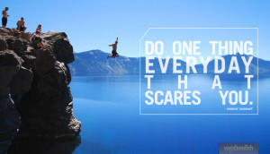How to Get Yourself to Do the Things That Scare the Sh*t Out of You