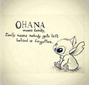 Ohana Means Family