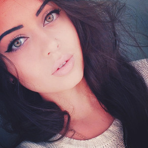 pretty girls with green eyes tumblr girls with colored eyes image