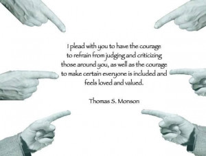 ... fits the issues I'm having on Facebook. LDS Quote by President Monson